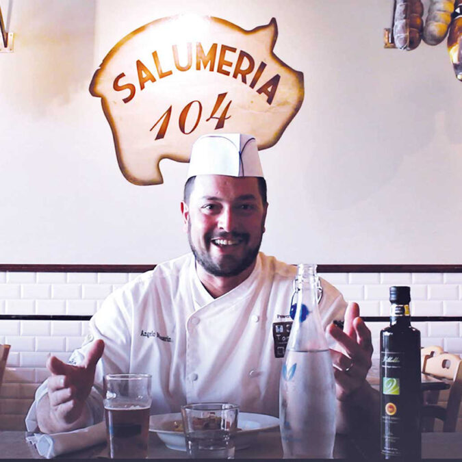 Chef Angelo Masarin of Salumeria 104
