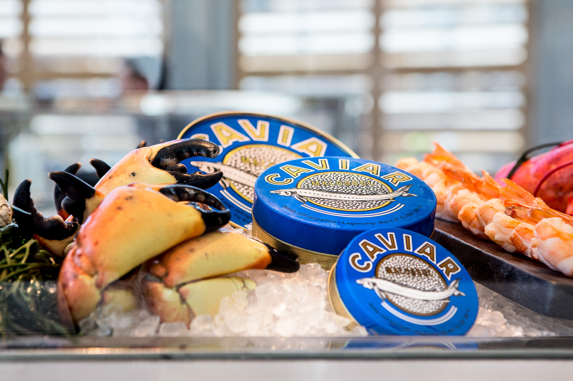 Shellfish and Caviar Display – Edition Hotel