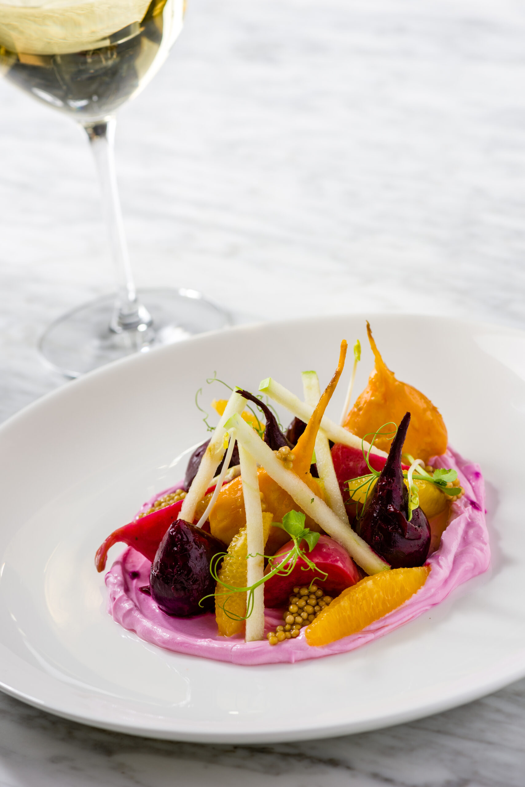 Isabelle’s Grill Room & Garden_ Beet Salad_©rmstudiocorp (Vertical)