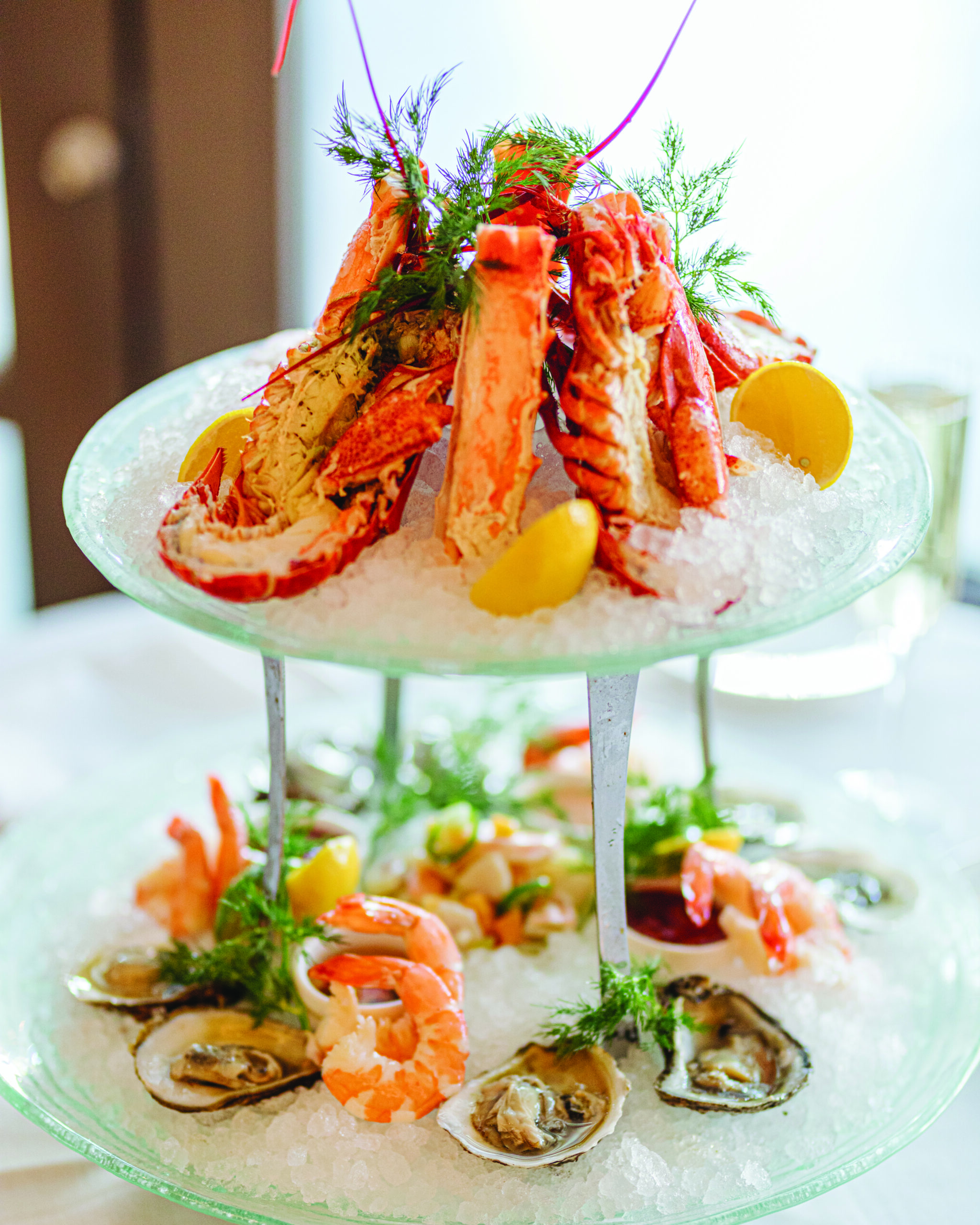 Shellfish Tower – Lobster Bar Sea Grille Miami Beach – credit Buckhead Life