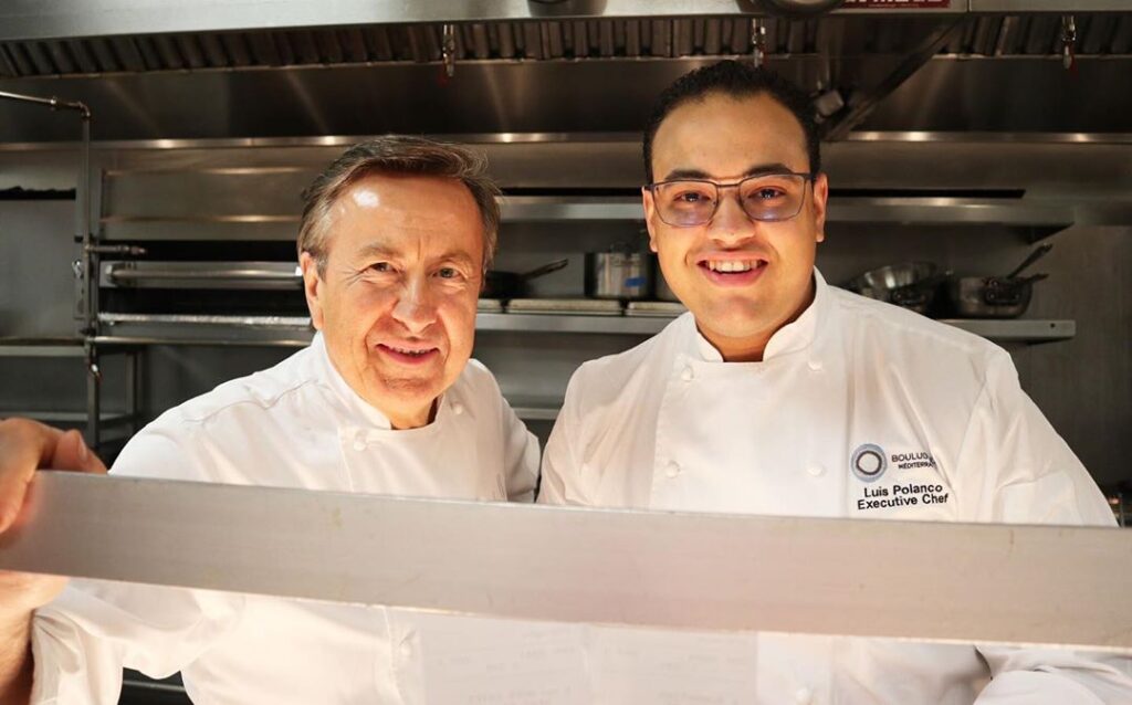 Chef Daniel Boulud and Chef Luis